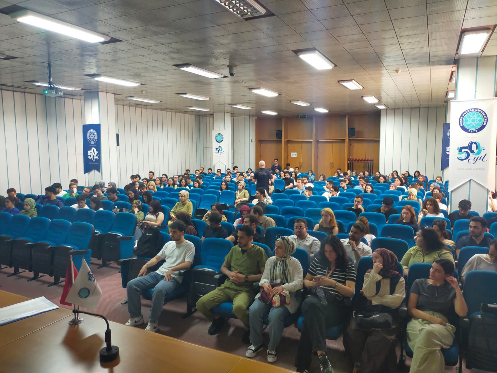 Bursa Uludağ Üniversitesi Hastanesinde Göreve Başlayan Sağlık Personeline "Temel Yangın Eğitimi" Verildi